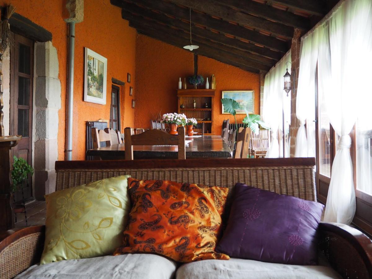 Hostal Mas Cal Sastre Sant Hilari Sacalm Exterior foto